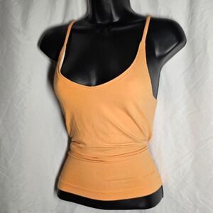Vintage y2k orange Columbia sportswear athletic athleisure tank top